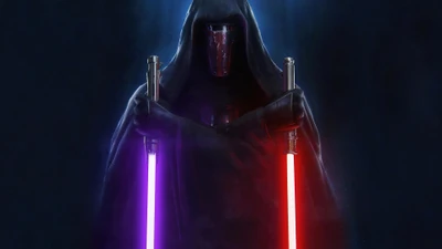 darth revan, star wars, fantasia, ficção científica, sabre de luz