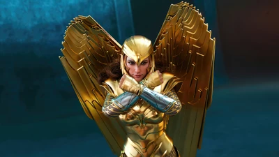 wonder woman 1984, movie, gal gadot, wonder woman, golden eagle armor