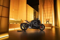 Ducati XDiavel Nera: 2022 Limited Edition Sports Cruiser in a Stylish Setting