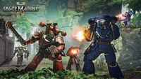 Epic Clash of Ultramarines: Warhammer 40k Space Marine II in Action