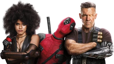 Actionfiguren Trio Deadpool 2: Deadpool, Domino und Cable