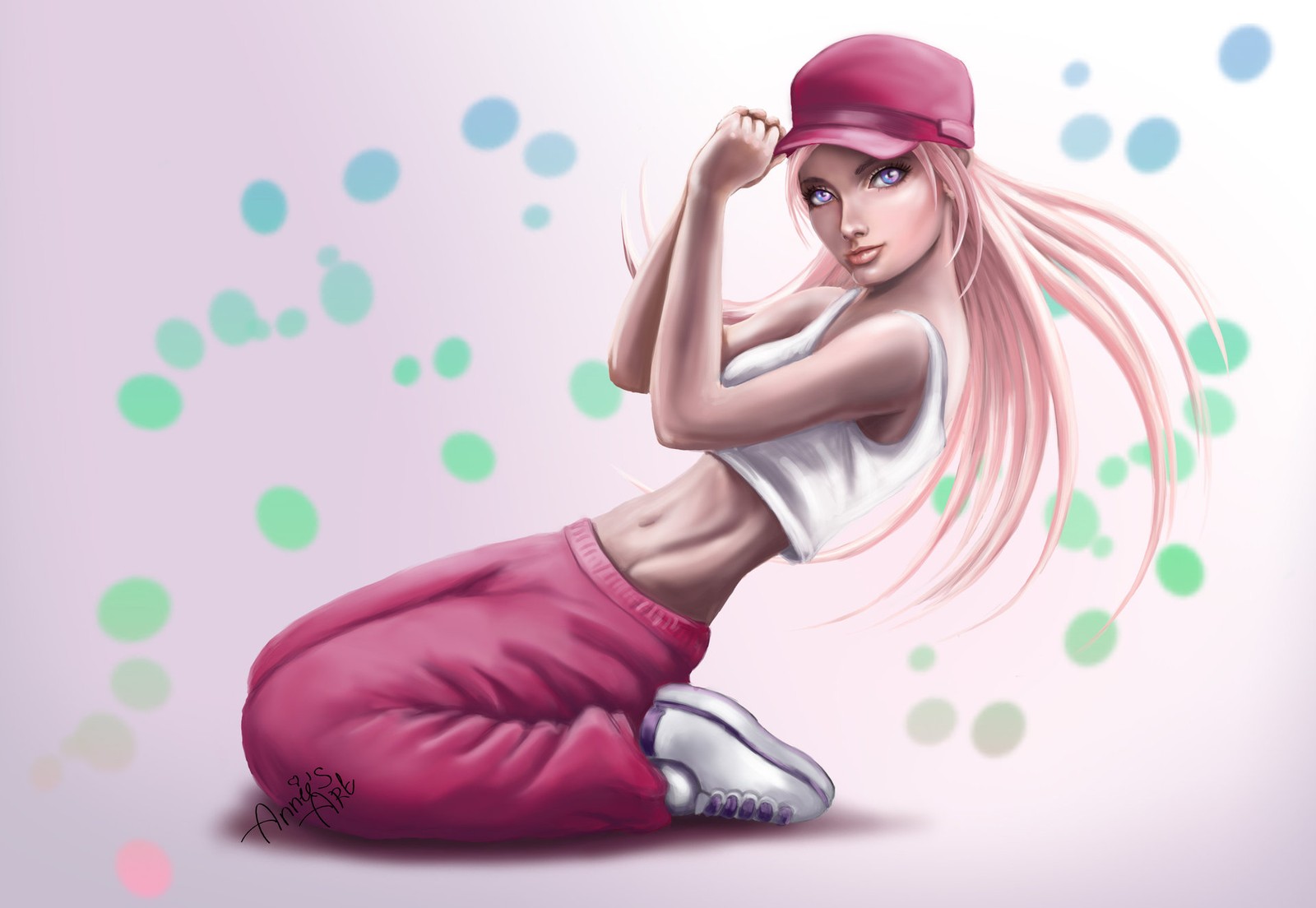 cartoon, illustration, drawing, pink, anime wallpaper