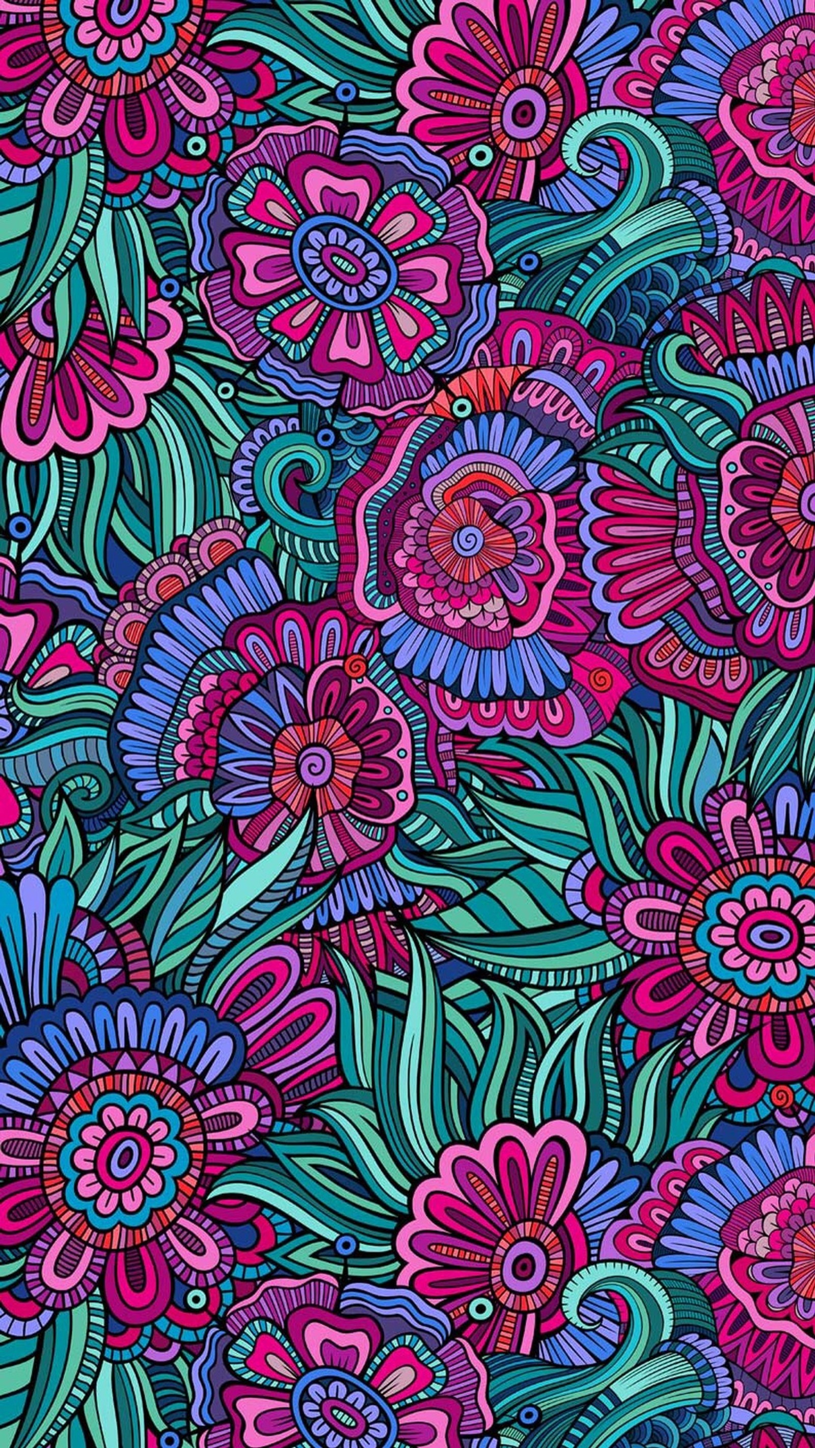 flower, print wallpaper