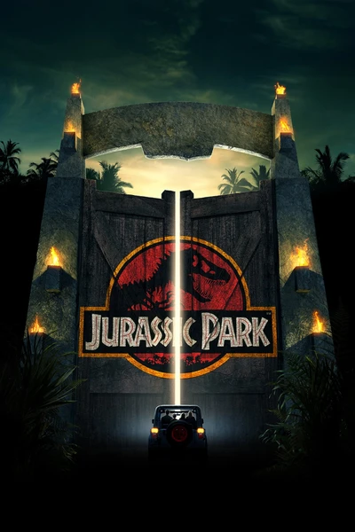 Entrada de Jurassic Park: Una Oscura e Icónica Puerta al Mundo de los Dinosaurios