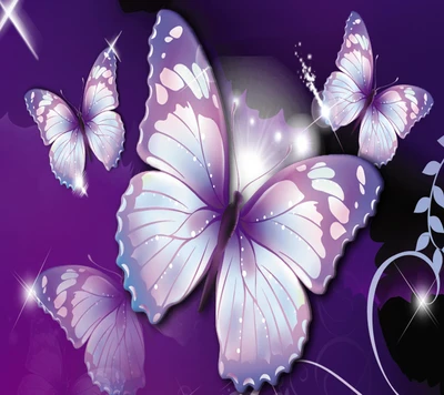 butterflies, wallpaper