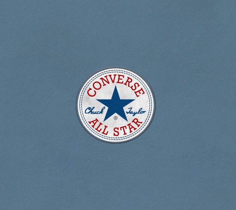 Логотип converse all star на синем фоне (abej, beograd, convers)