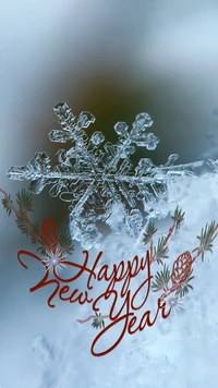 holidays, macro, new year, snow, snowflake wallpaper