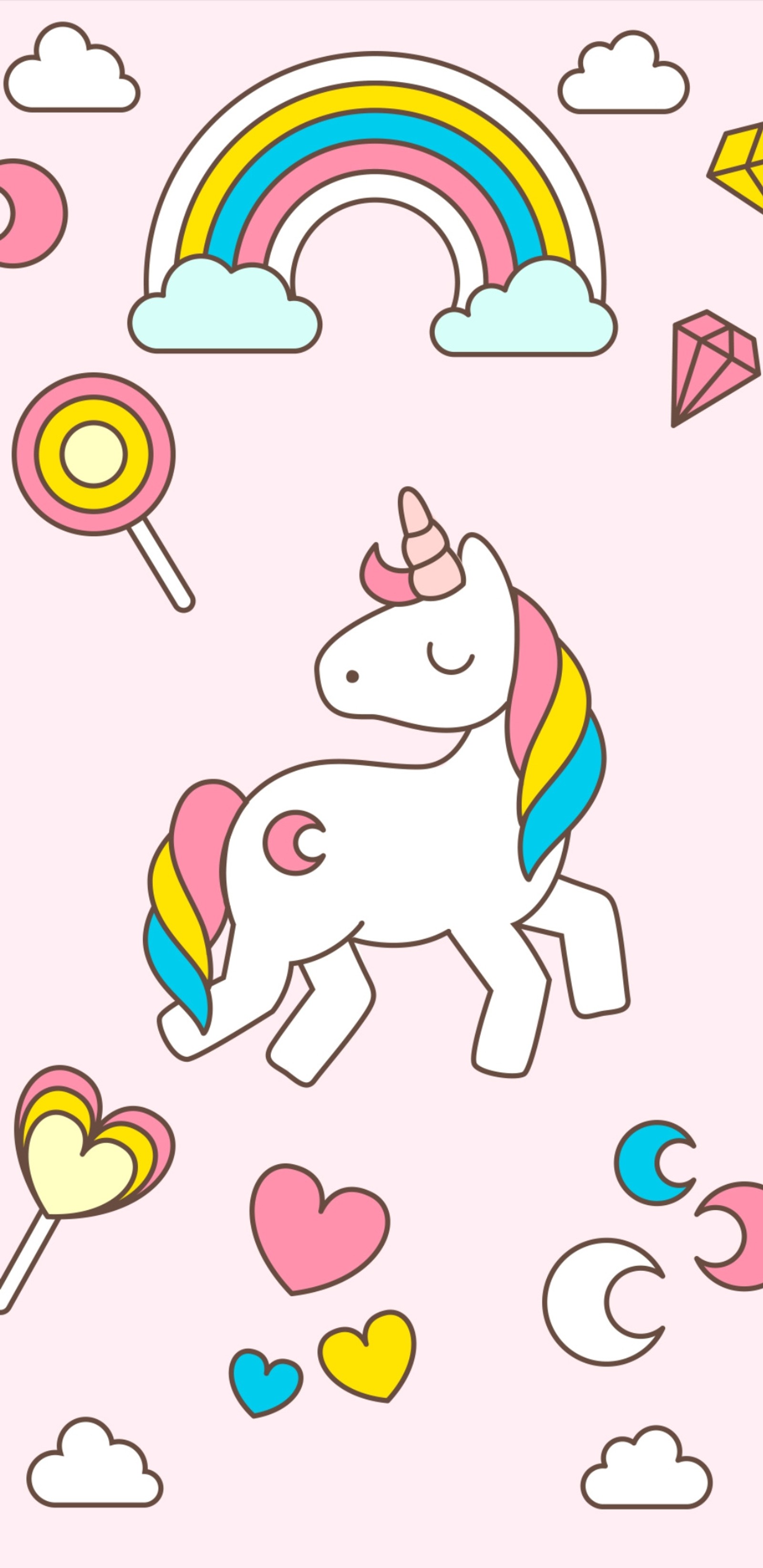 A close up of a unicorn flying through the sky with a rainbow (kids, unicorn)