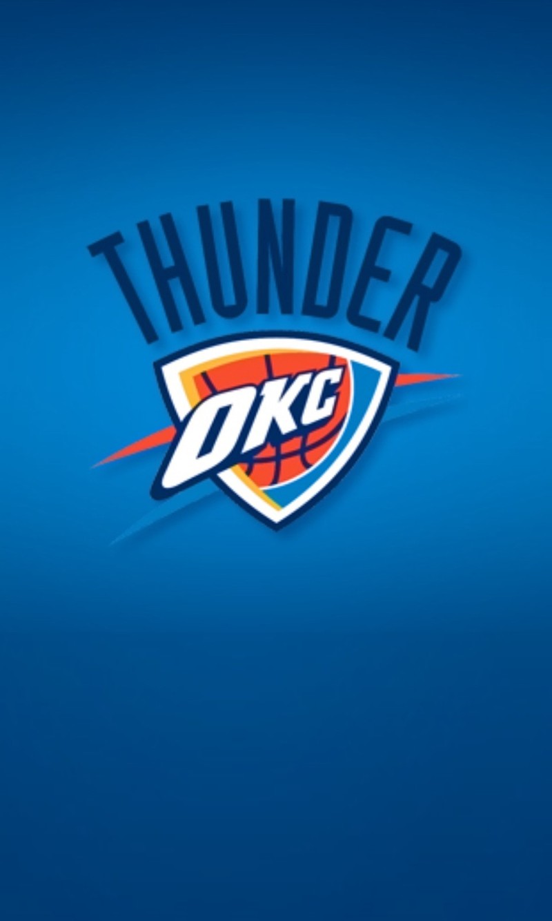 Обои оklahoma thunder для iphone (nba, oklahoma city, гром)