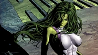 she hulk, superhéroe, cómics, marvel comics