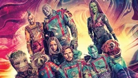 Póster de la película "Guardianes de la Galaxia Vol. 3" - Marvel 2023