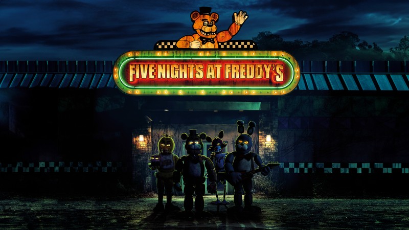 Пять ночей у фредди (пять ночей у фредди, five nights at freddys, 5k, фильмы 2023, кино)