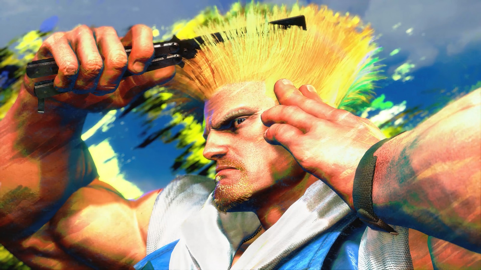 Скачать обои гайл, guile, street fighter 6, s56, видеоигра