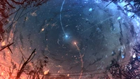 Celestial Harmony: A Digital Exploration of the Night Sky