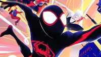 Spider-Man: Across the Spider-Verse – Miles Morales and Spider-Gwen in Action