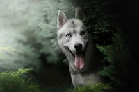 siberian husky, husky, dog, dog breed, saarloos wolfdog wallpaper