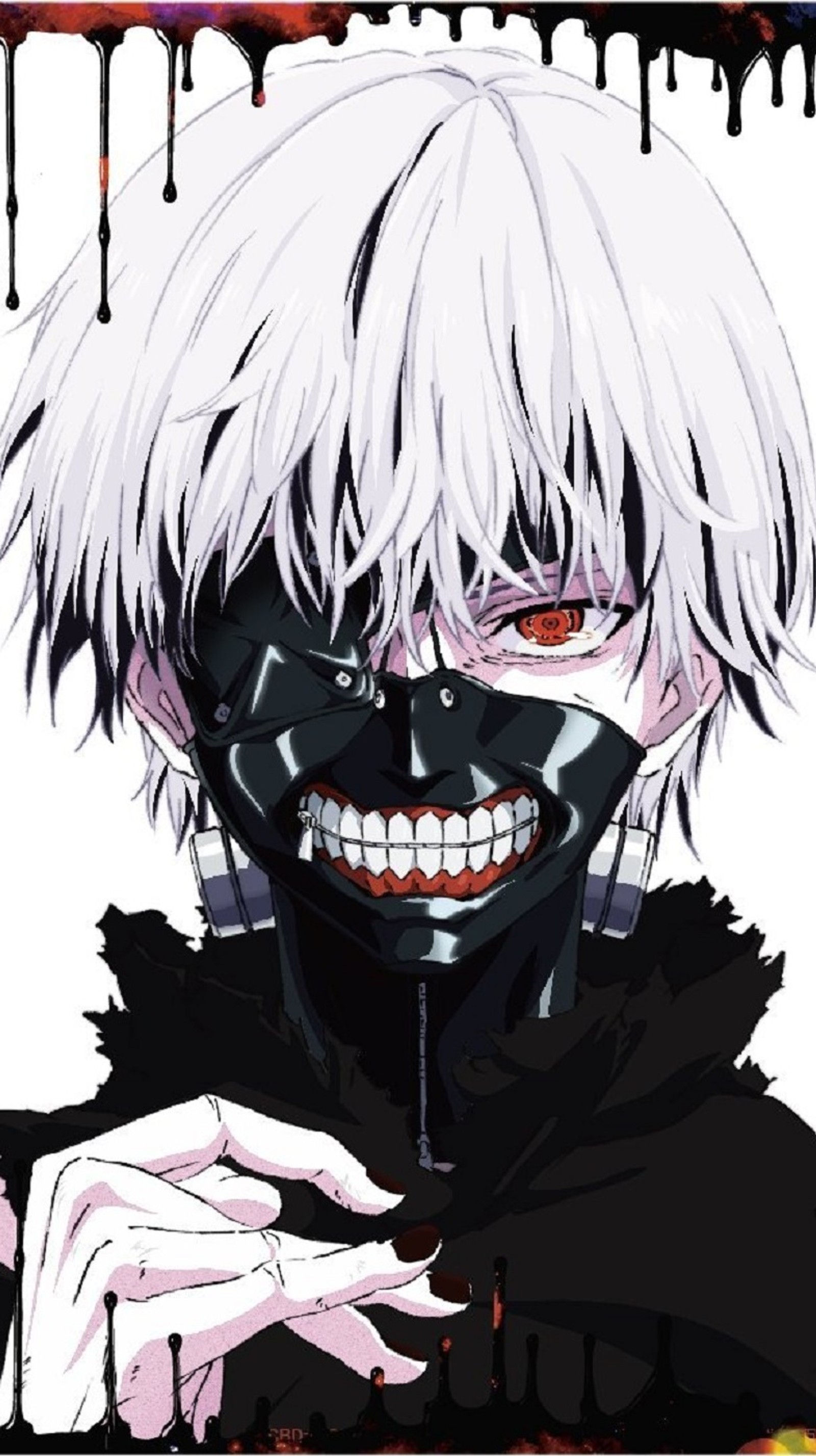 Скачать обои упырь, канеки, kaneki, токио, tokyo