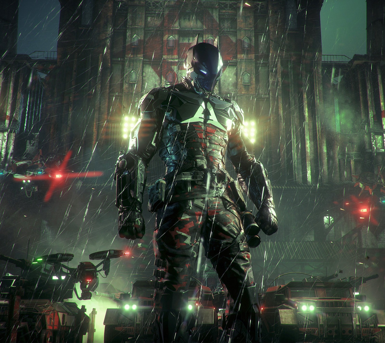 Lade arkham knight, batman, superheld Hintergrund herunter