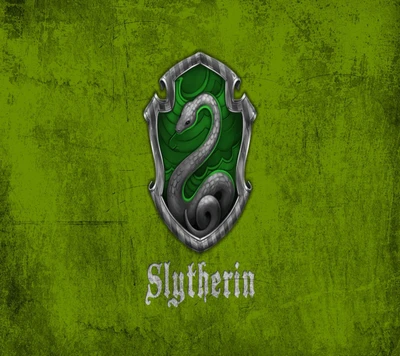 Emblema de la casa Slytherin de Harry Potter y Hogwarts