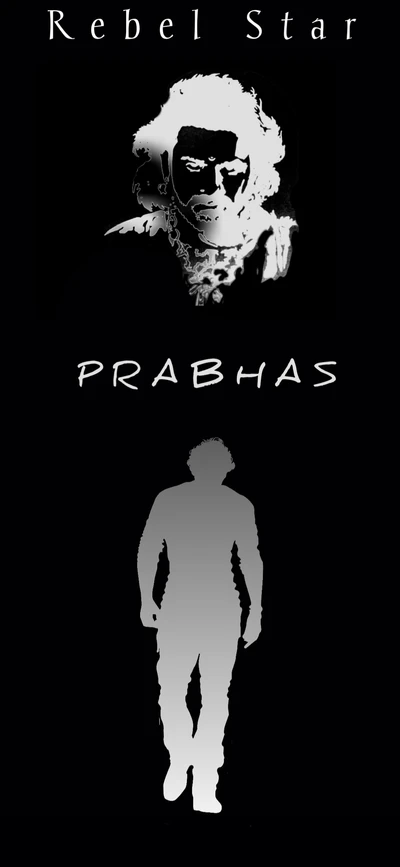 Rebellischer Star Prabhas: Ikonische Silhouette