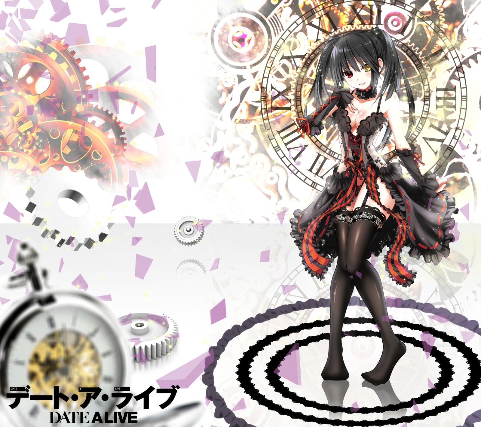 anime, date a live, kurumi, kurumi tokisaki, nightmare wallpaper