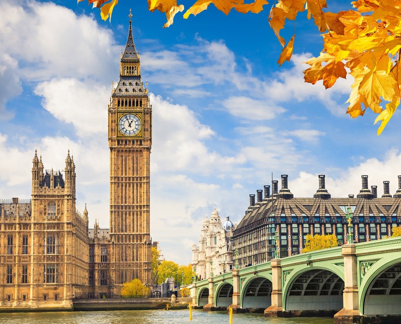 Вид на большой бен и парламент в лондоне (bigben, лондон, london)