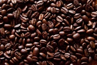 Primer plano de ricos granos de café Blue Mountain de Jamaica