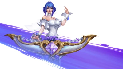 Sona : Peau Rose Cristal de League of Legends Wild Rift