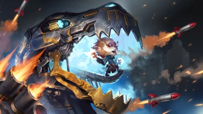 Heimerdinger: O gênio inventor de Piltover libera suas invenções