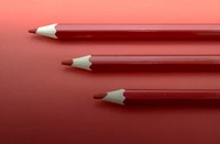 colored pencil, pencil, red, office supplies, writing implement wallpaper