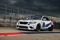 BMW M2 CS Racing auf der Strecke: Hochleistungs-Motorsport-Exzellenz