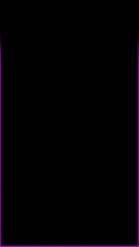 Locked Home Screen with Purple Accent on Black Background