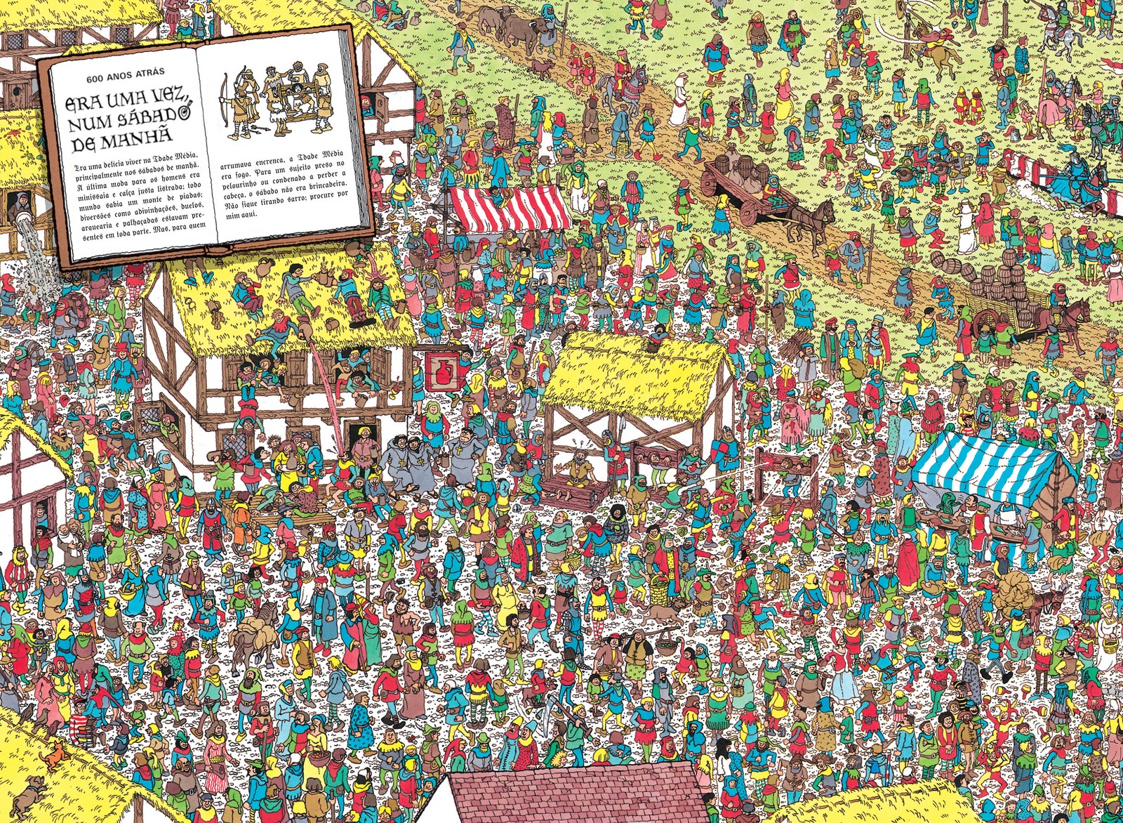 Lade buch, wheres wally Hintergrund herunter