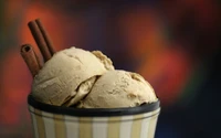 chocolate ice cream, ice cream cone, food, dondurma, frozen dessert