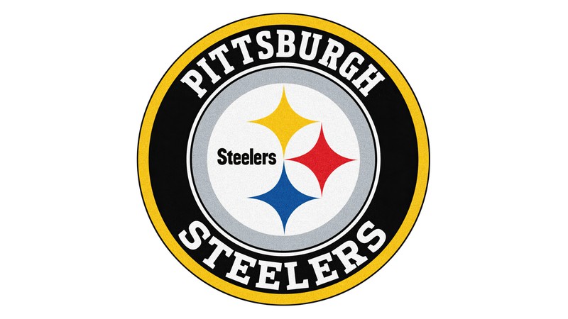 Логотип pittsburgh steelers на белом фоне (питтсбург стилерс, pittsburgh steelers, эмблема, команда американского футбола, команда нфл)