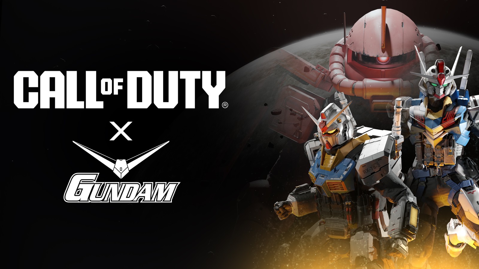 Call of duty x gundam (call of duty, mobile suit gundam, jogos 2024, 5k, jogos)