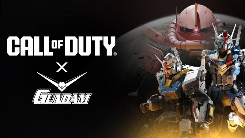 Call of duty x гундом (call of duty, мобильный костюм гандама, mobile suit gundam, игры 2024, 5k)