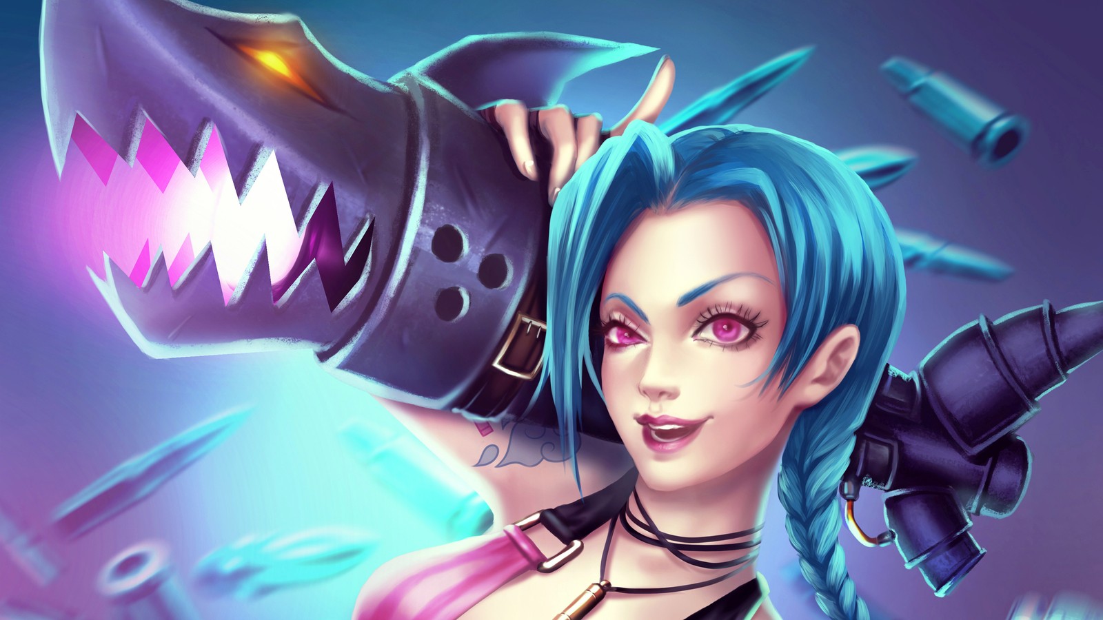 Скачать обои league of legends, аниме, anime, графический дизайн, иллюстрация