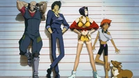 cowboy bebop, anime, personagem, foto de prisão