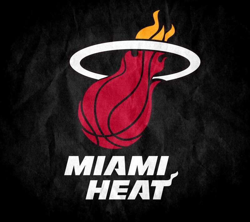 Логотип miami heat на черном фоне (чемпион, флорида, жара, леброн, lebron)