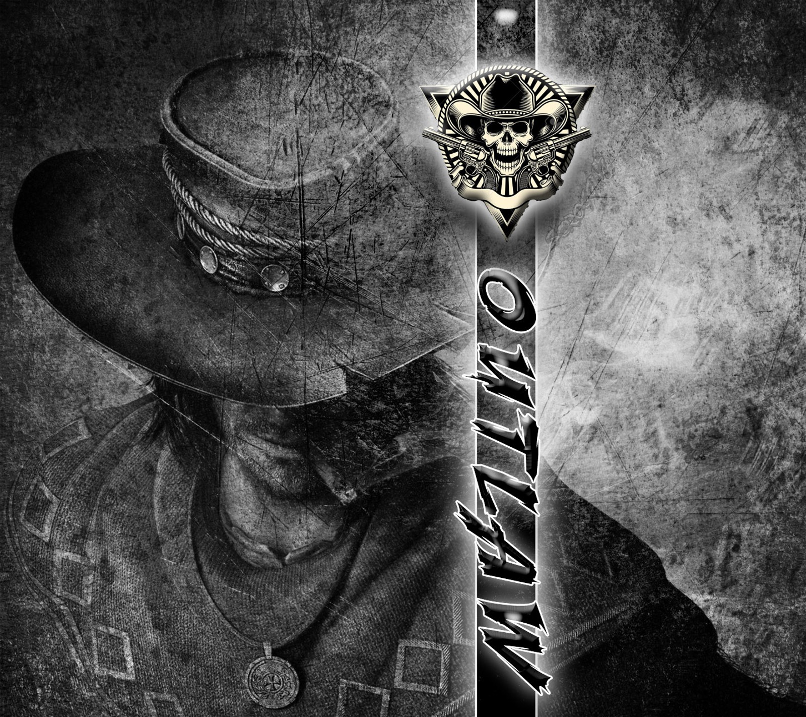 bad, cowboy, grunge, gun, outlaw wallpaper