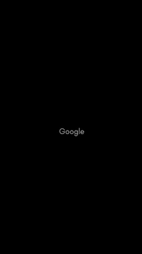 Logo Google - Édition Noire Standard