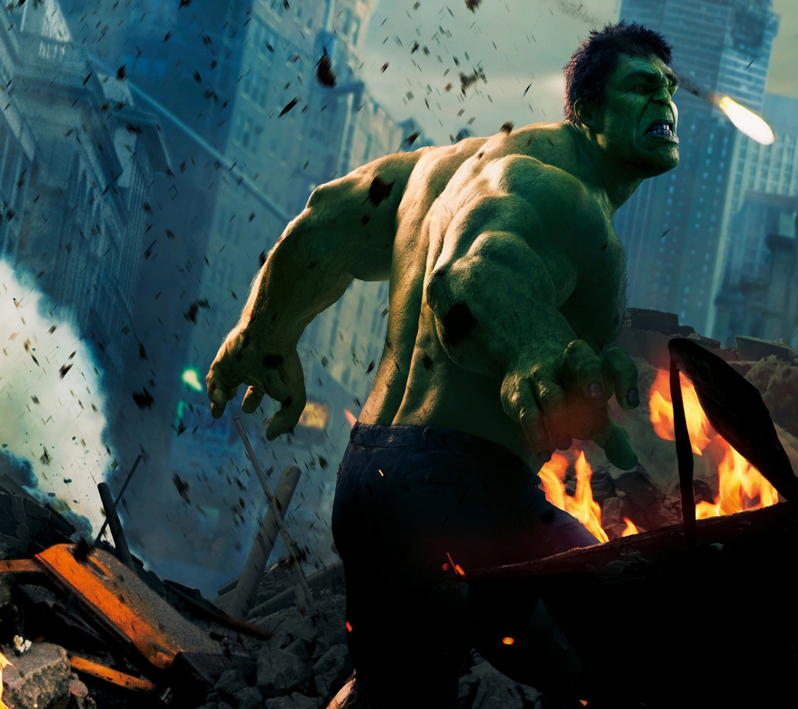 Hulk dans le film des avengers (hulk avengers, papier peint)