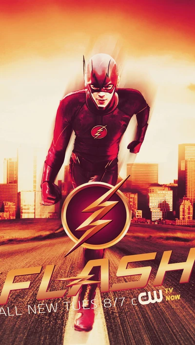 cw, the flash, fernseher