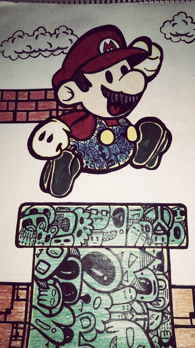 rabiscos, mario