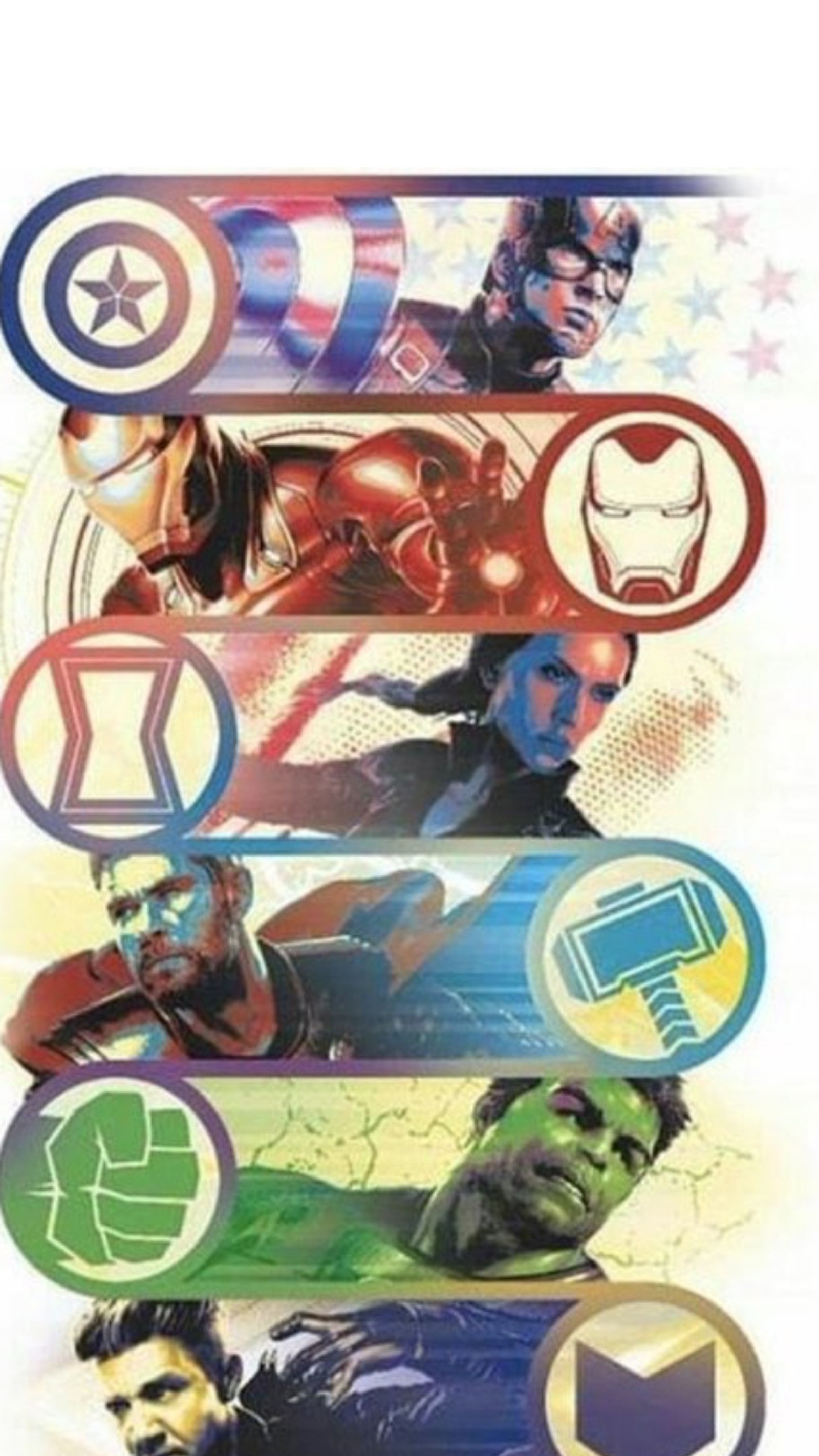 Avengers assembler stickers are displayed on a white background (golf, tumblr, puerto, bad, course)