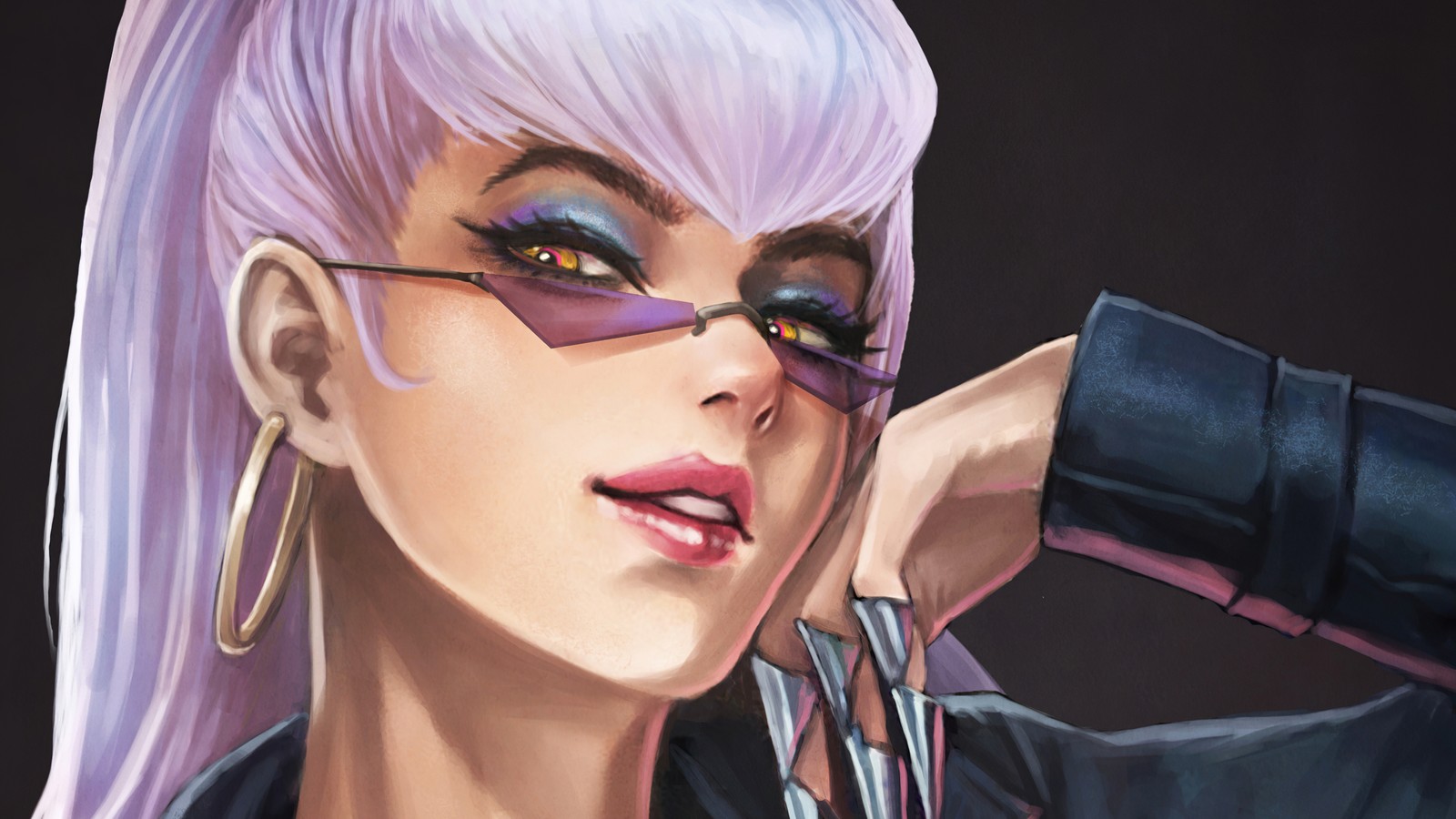 Baixar papel de parede evelynn, kda, lol, league of legends, jogo de vídeo