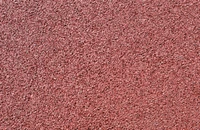 Red Gravel Surface for Road and Landscaping Applications