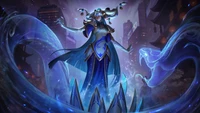 Lissandra de Porcelana: Guardiã Etérea do Gelo em League of Legends