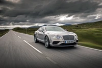 bentley continental gt, bentley motors limited, bentley, carro, golpe